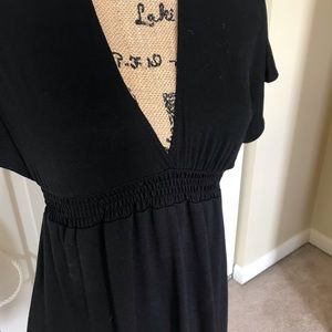 NWOT Black Midi Dress